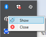 Config step 2 – Show
