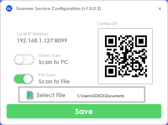 Config step 5 – Save